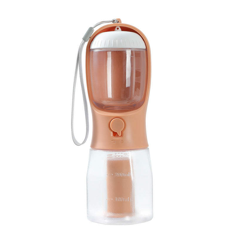 Dog Water Cup 3-in-1 – Portable Pet Water, Food & Waste Holder