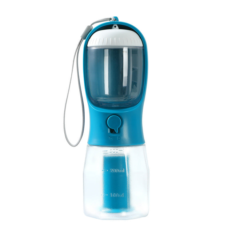 Dog Water Cup 3-in-1 – Portable Pet Water, Food & Waste Holder