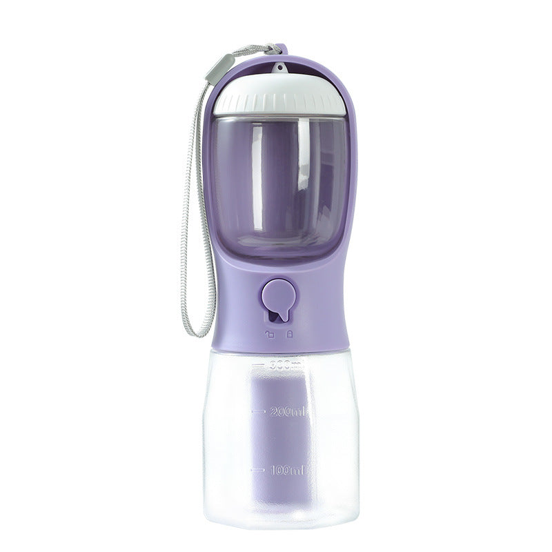 Dog Water Cup 3-in-1 – Portable Pet Water, Food & Waste Holder